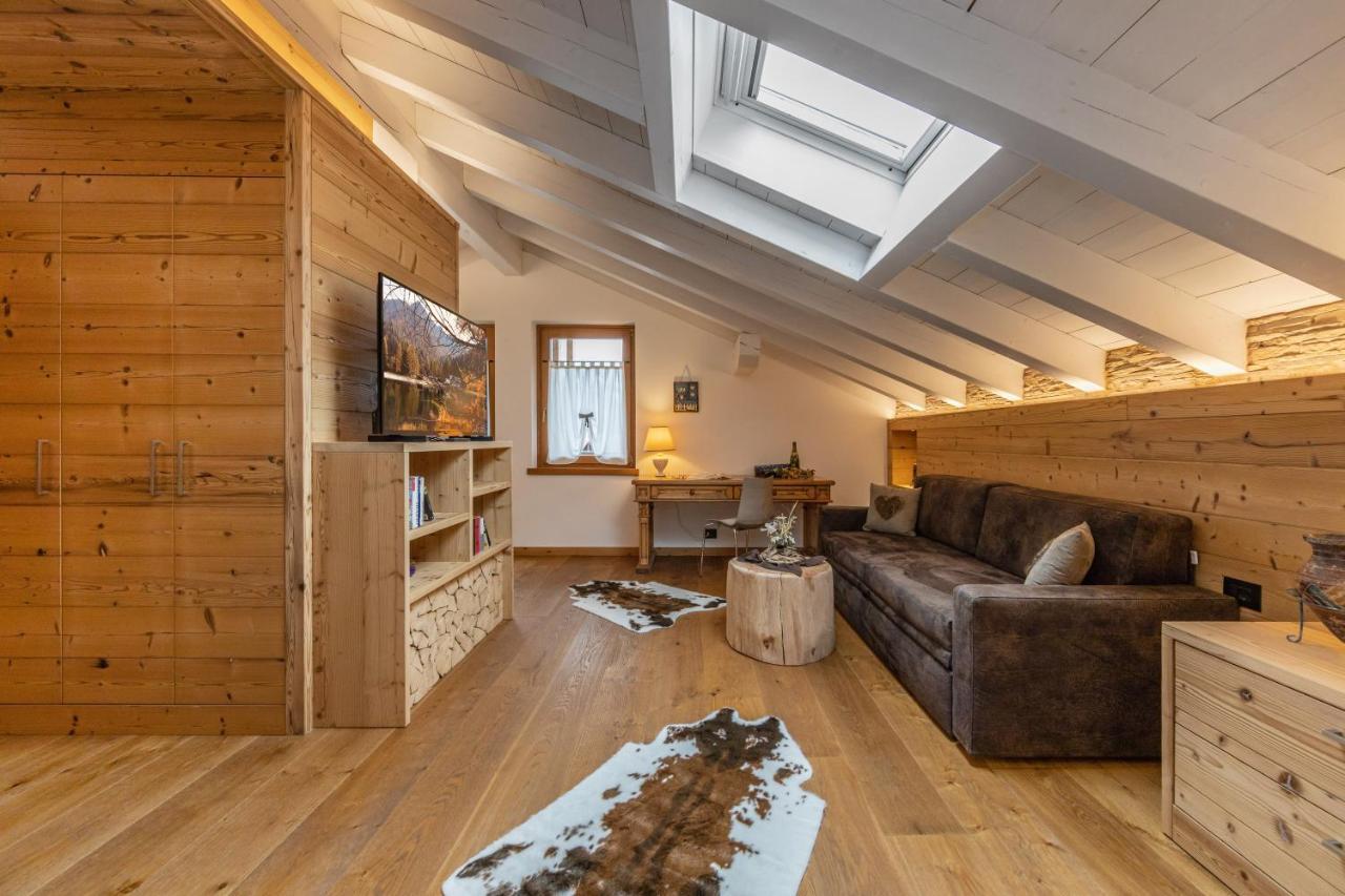 Chalet Mountain Plaza - Apt Greenvalley Pinzolo Eksteriør billede
