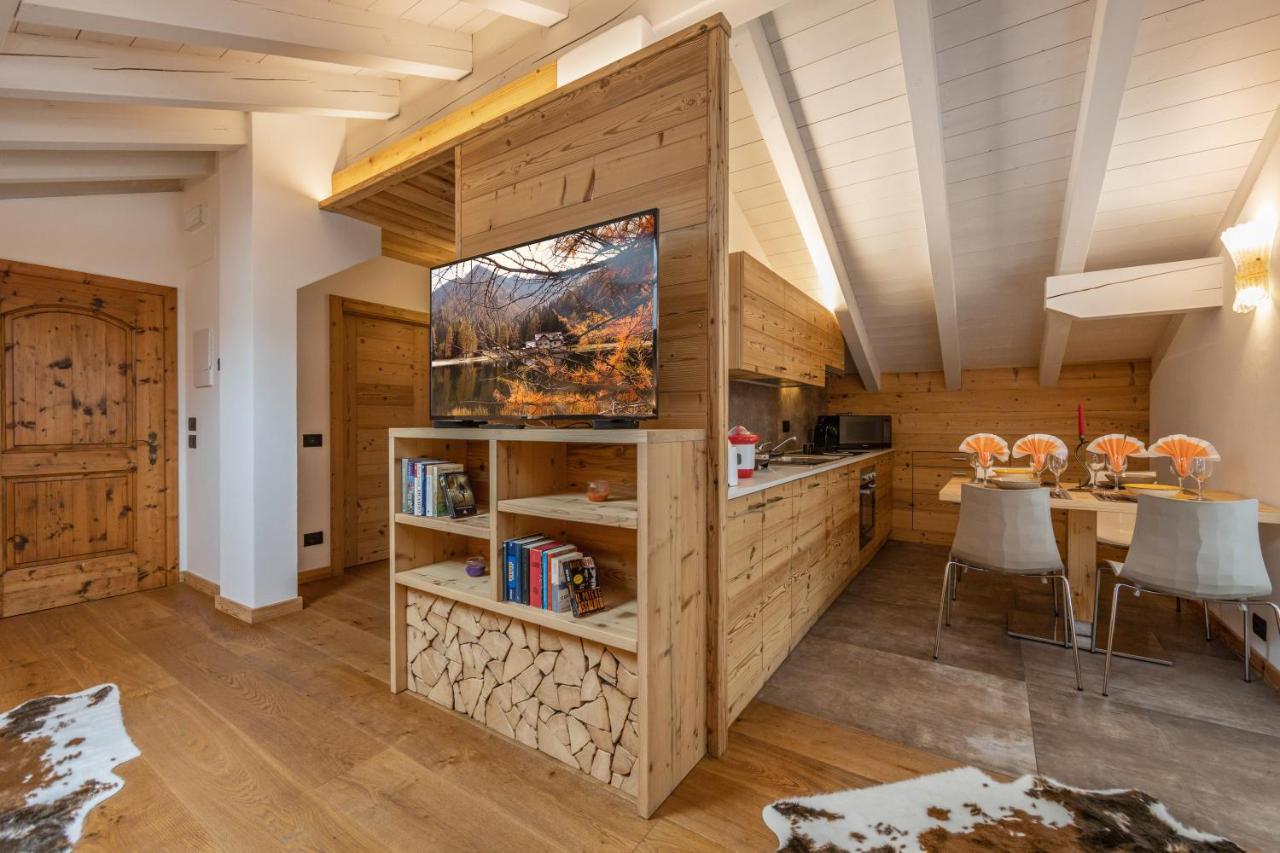 Chalet Mountain Plaza - Apt Greenvalley Pinzolo Eksteriør billede